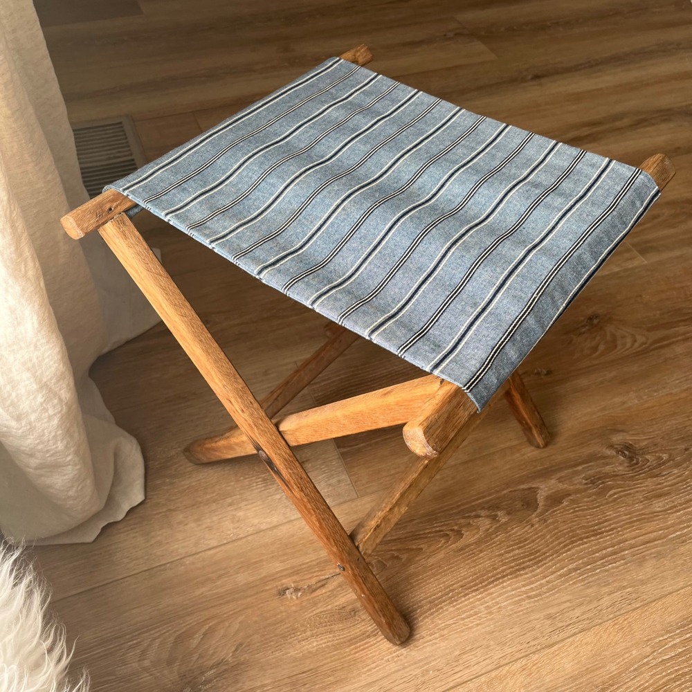 Vintage Folding Stool - Picture 2 of 8